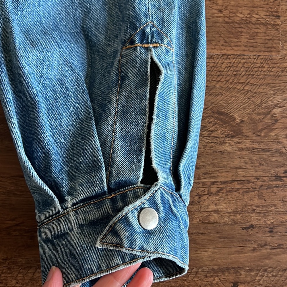 Re/done 80s parachute jeans NWT one of a kind RE/DONE - Picture 3 of 4